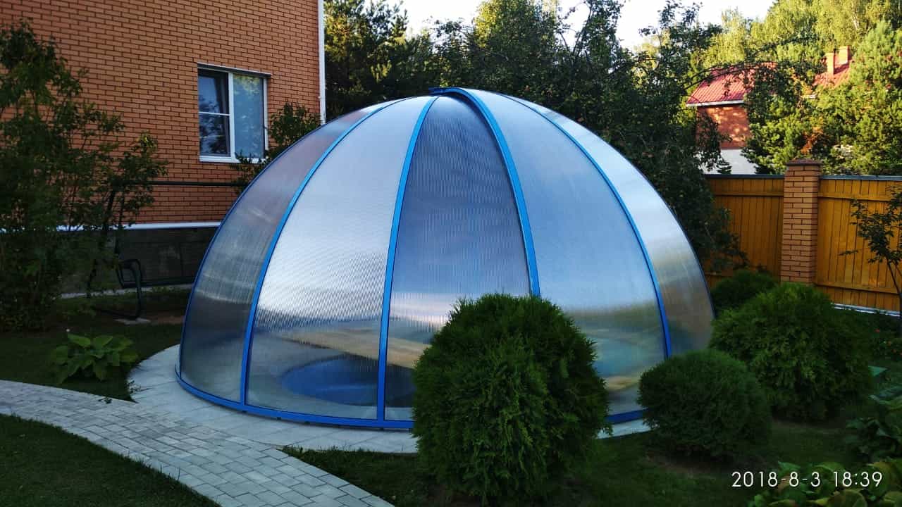купол для бассейна