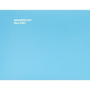 Пленка ПВХ 1,65х25,00м «Haogenplast», Blue, синий